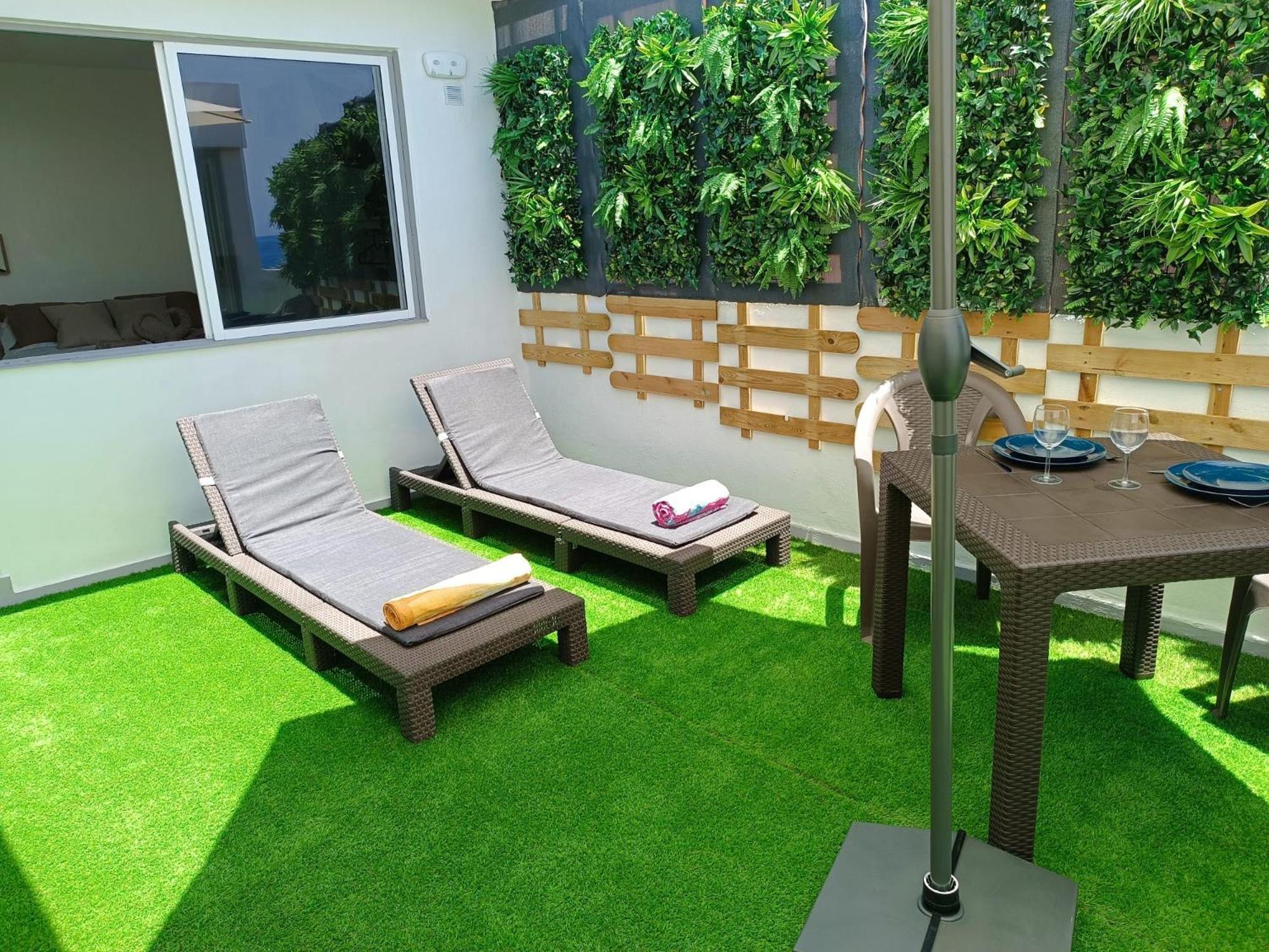 Appartement Avec Terrasse Et Vue Mer El Escobonal Exteriör bild
