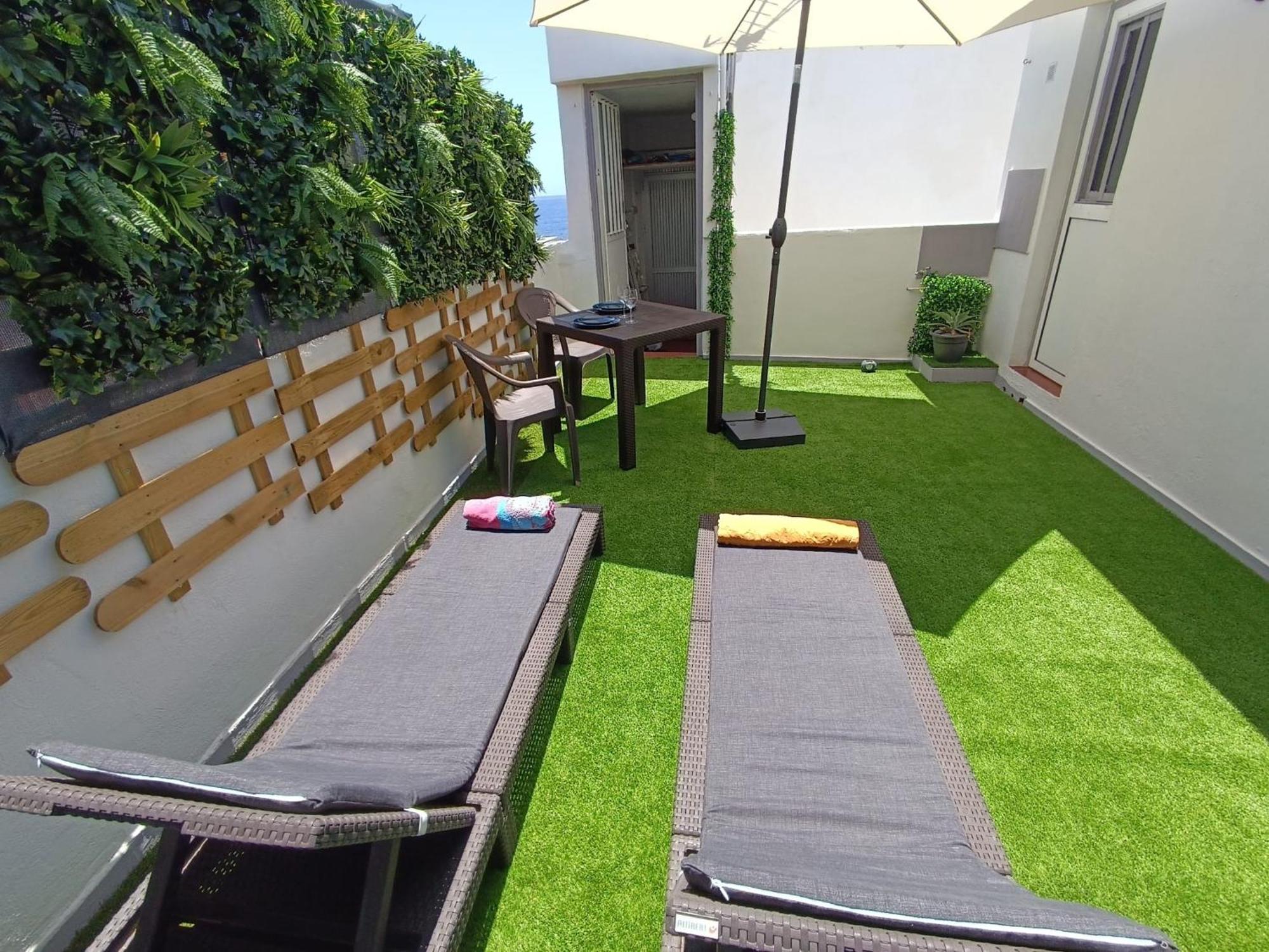 Appartement Avec Terrasse Et Vue Mer El Escobonal Exteriör bild